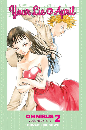 Your Lie in April Omnibus 2 (Vol. 4-6) — manga cover