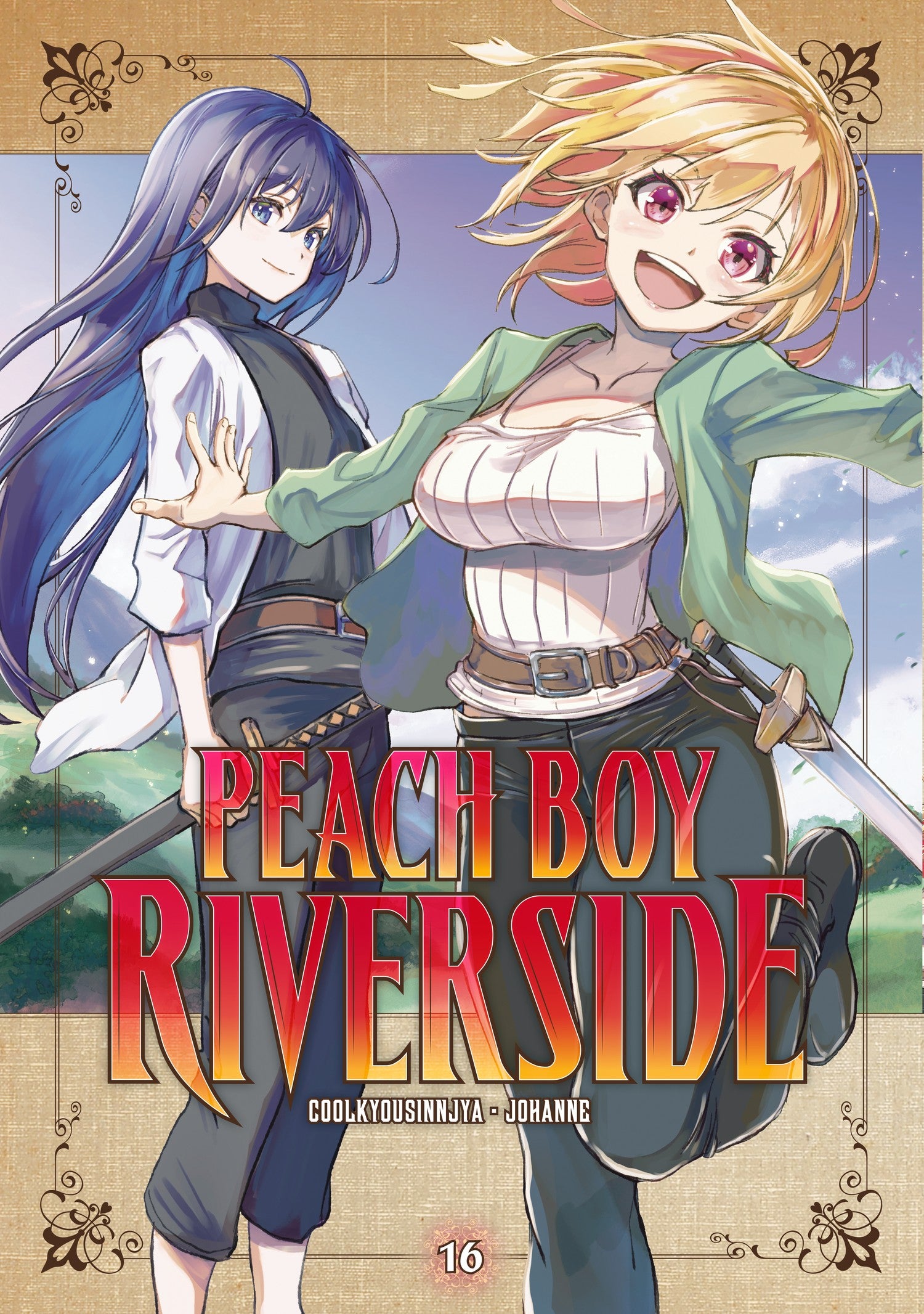 Peach Boy Riverside 16 — manga cover