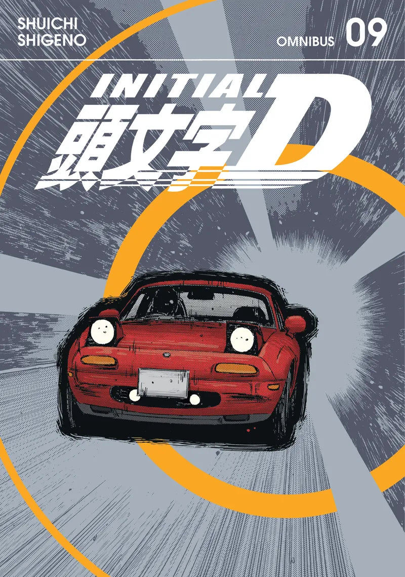 Initial D Omnibus 9 (Vol. 17-18) — manga cover