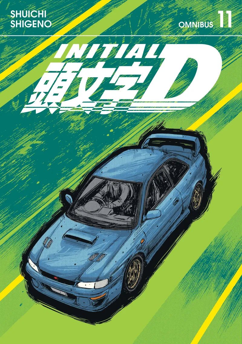 Initial D Omnibus 11 (Vol. 21-22) — manga cover