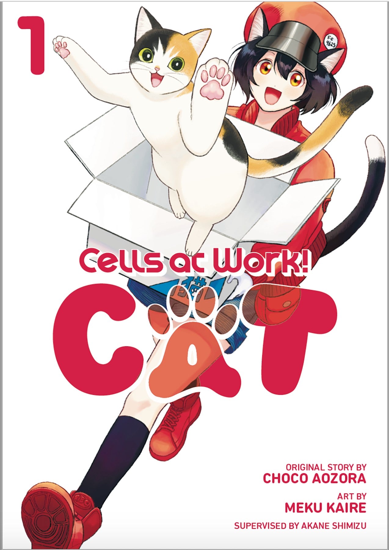 Cells at Work! Cat 1 — manga cover