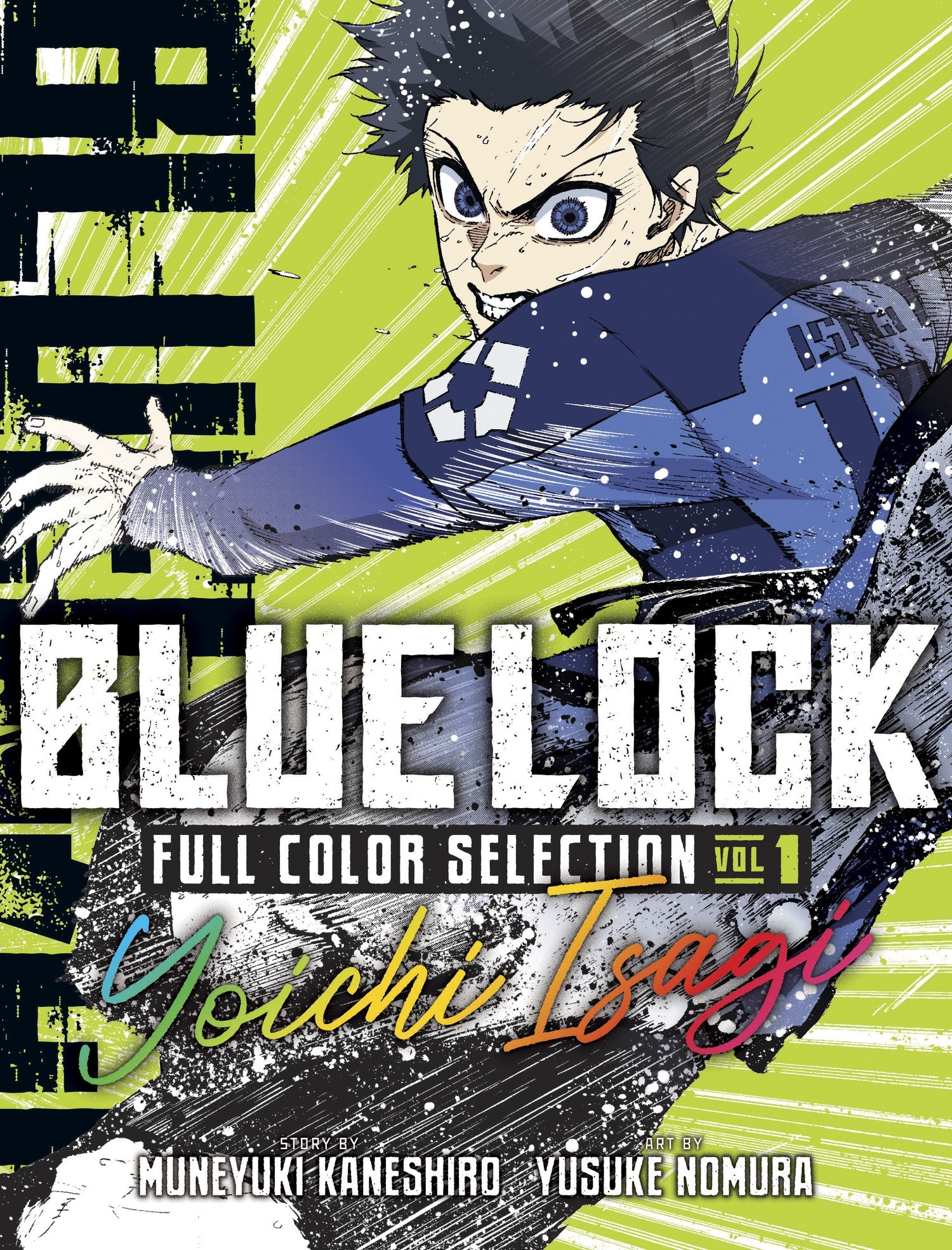Blue Lock Full Color Selection 1: Yoichi Isagi — manga cover