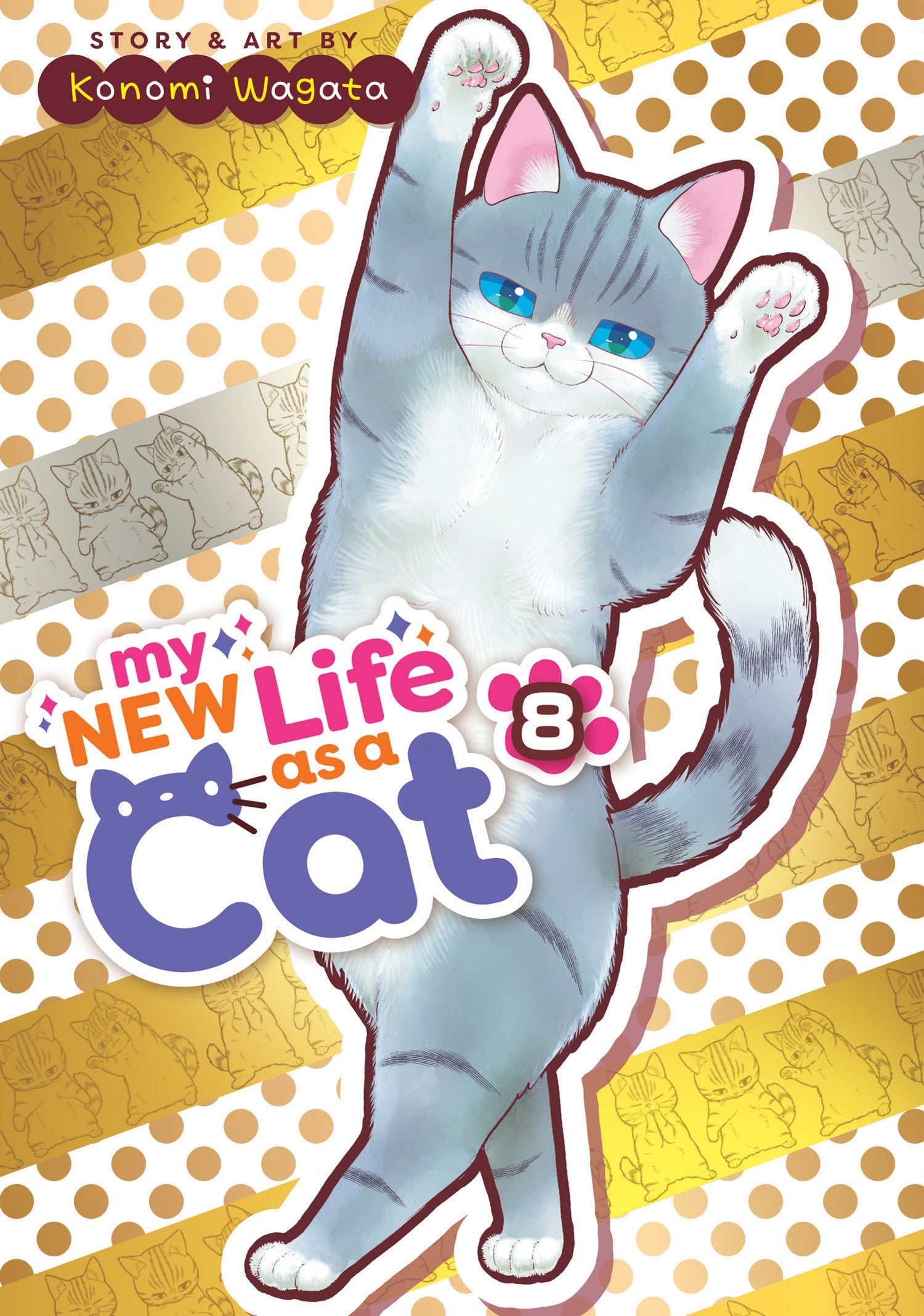 My New Life as a Cat Vol. 8 — manga cover