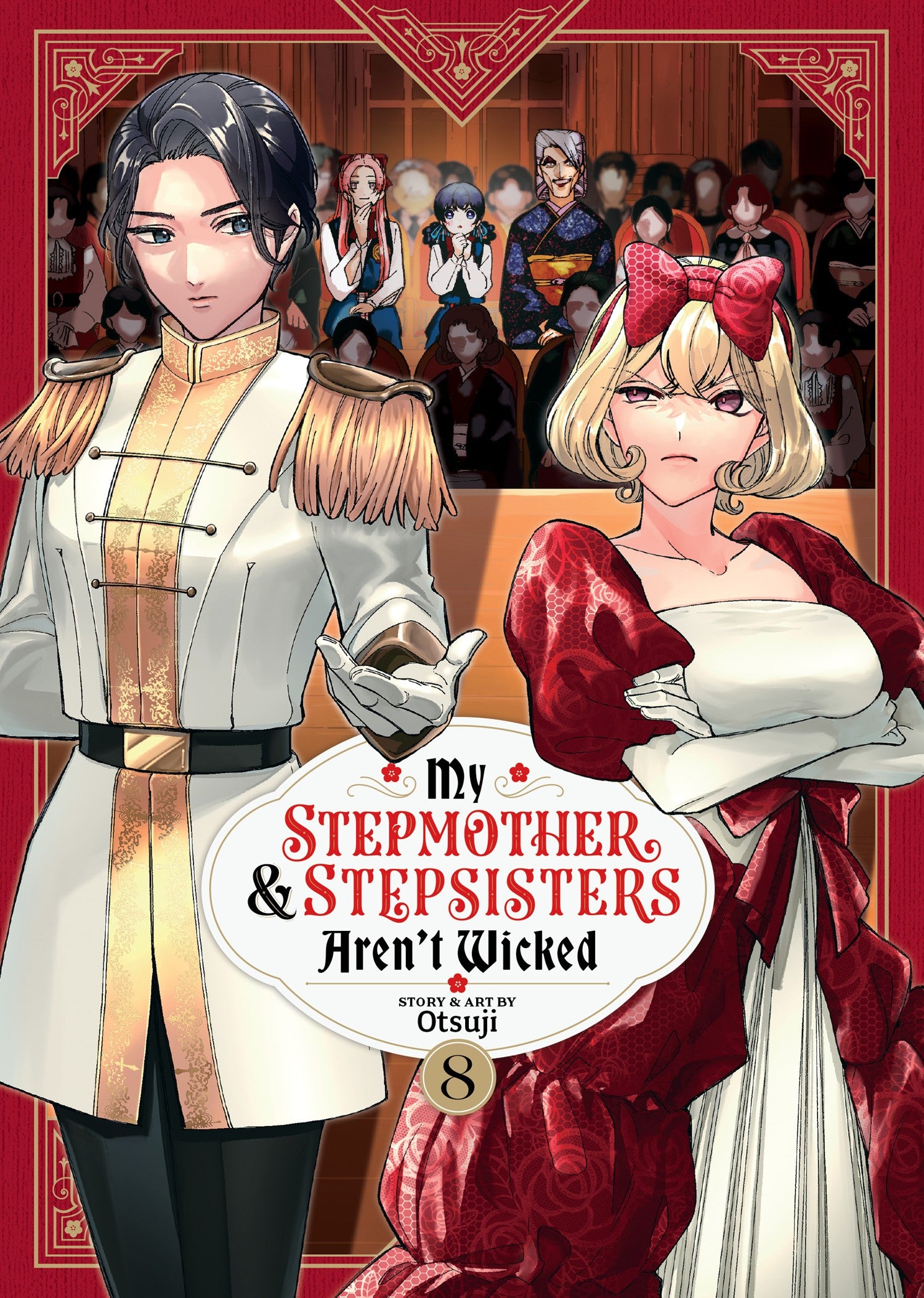 My Stepmother and Stepsisters Aren't Wicked Vol. 8 — manga cover