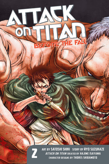 Attack On Titan: Before The Fall 2 — manga cover