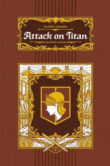 Attack on Titan Definitive Hardcover Collection 1 (Vol. 1-3) — manga cover