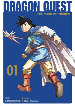 Dragon Quest: The Mark of Erdrick 01 — manga cover