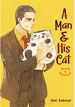 A Man and His Cat 1 — manga cover