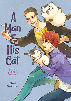 A Man and His Cat 10 — manga cover