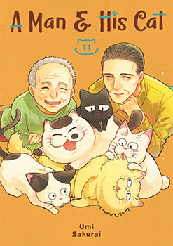 A Man and His Cat 11 — manga cover