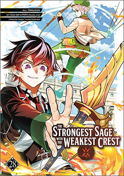 The Strongest Sage with the Weakest Crest 28 — manga cover