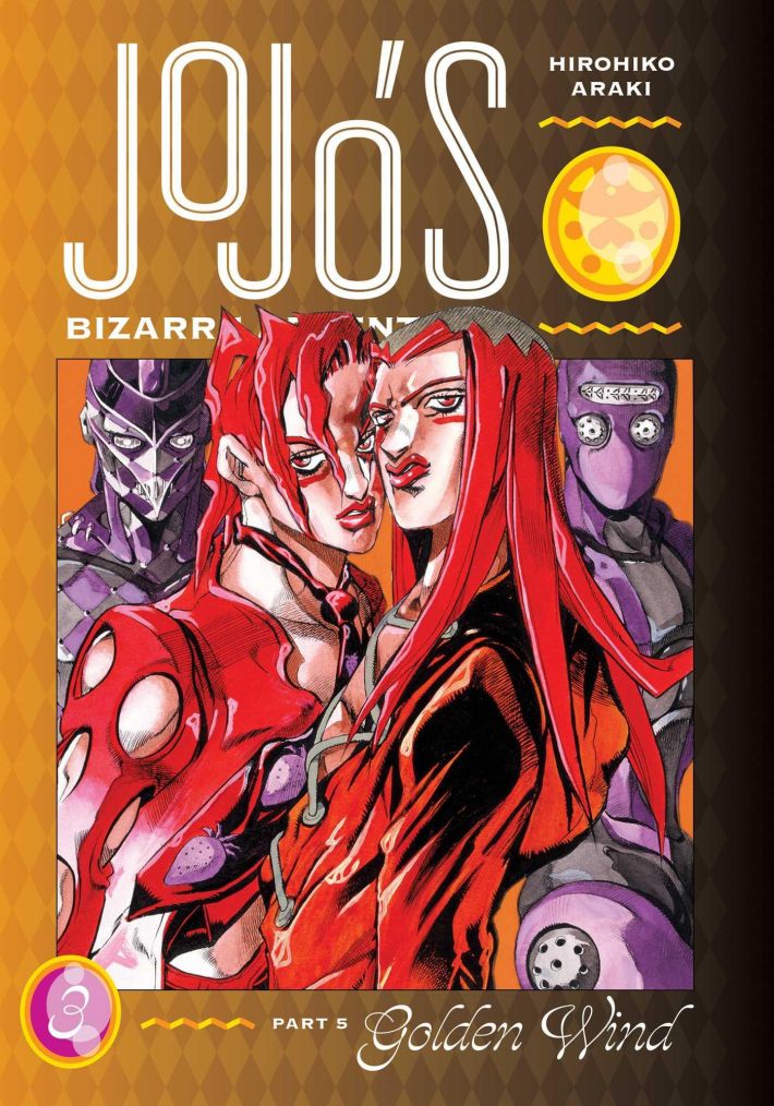JoJo's Bizarre Adventure: Part 5--Golden Wind, Vol. 3 — manga cover