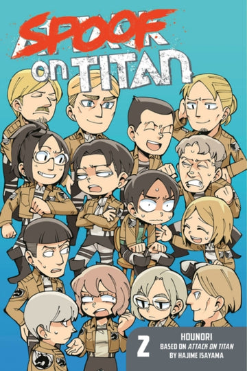 Spoof On Titan 2 (attack On Titan) — manga cover