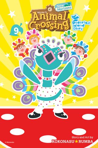 Animal Crossing: New Horizons, Vol. 9 — manga cover