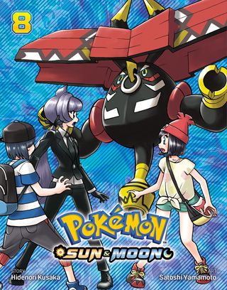 Pokemon: Sun & Moon, Vol. 8 — manga cover