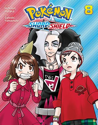 Pokemon: Sword & Shield, Vol. 8 — manga cover