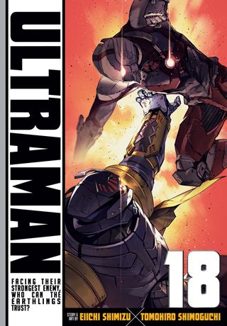 Ultraman, Vol. 18 — manga cover