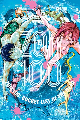 Zom 100: Bucket List of the Dead, Vol. 15 — manga cover