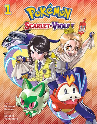 Pokémon: Scarlet & Violet, Vol. 1 — manga cover