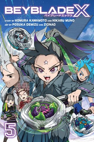 Beyblade X, Vol. 5 — manga cover
