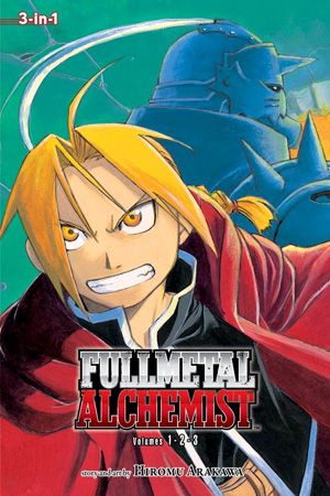 Fullmetal Alchemist (3-in-1 Edition), Vol. 1 — manga cover