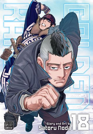 Golden Kamuy, Vol. 18 — manga cover