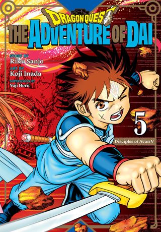 Dragon Quest: The Adventure of Dai, Vol. 5 — manga cover