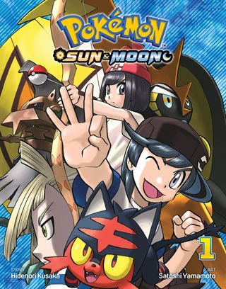 Pokemon: Sun & Moon, Vol. 1 — manga cover