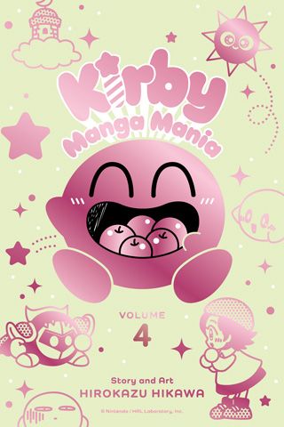 Kirby Manga Mania 4 — manga cover