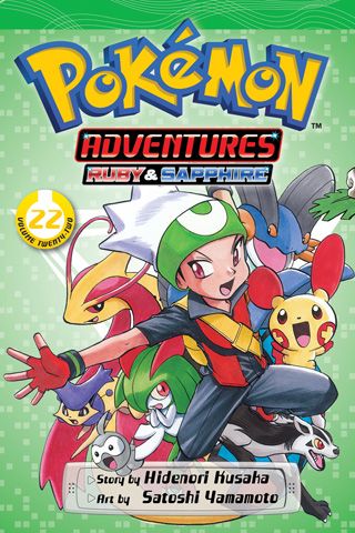 Pokemon Adventures (Ruby and Sapphire), Vol. 22 — manga cover