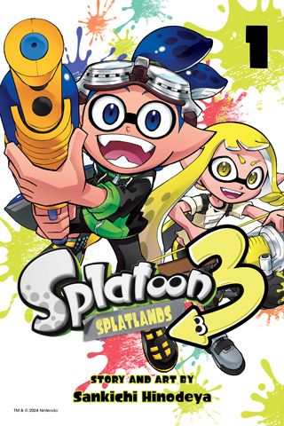 Splatoon 3: Splatlands, Vol. 1 — manga cover
