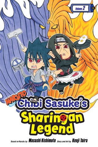 Naruto: Chibi Sasuke's Sharingan Legend, Vol. 2 — manga cover