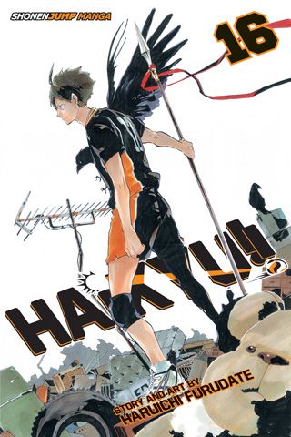 Haikyu!!, Vol. 16 — manga cover