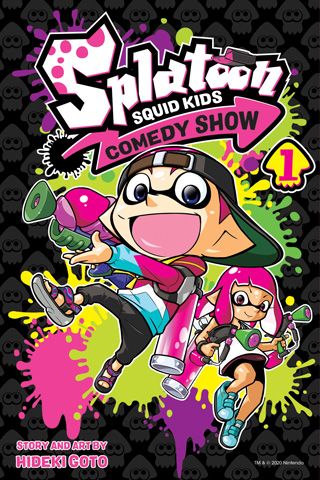 Splatoon: Squid Kids Comedy Show, Vol. 1 — manga cover
