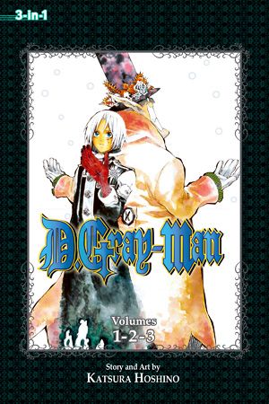 D.Gray-man (3-in-1 Edition), Vol. 1 — manga cover
