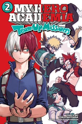 My Hero Academia: Team-Up Missions, Vol. 2 — manga cover