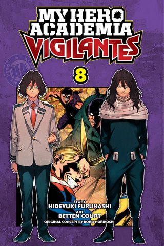 My Hero Academia: Vigilantes, Vol. 8 — manga cover