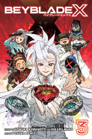 Beyblade X, Vol. 3 — manga cover
