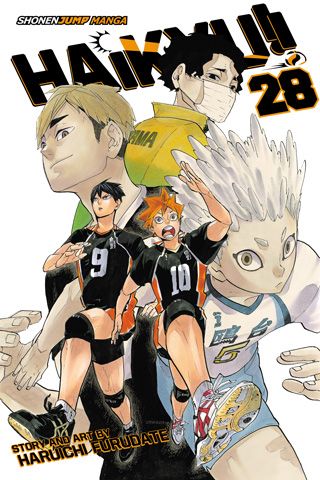 Haikyu!!, Vol. 28 — manga cover