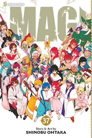 Magi: The Labyrinth of Magic, Vol. 37 — manga cover