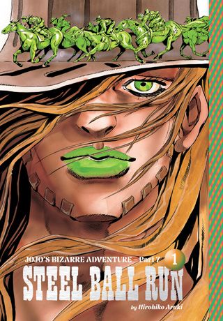 JoJo's Bizarre Adventure: Part 7--Steel Ball Run, Vol. 1 — manga cover