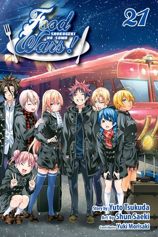 Food Wars!: Shokugeki no Soma, Vol. 21 — manga cover