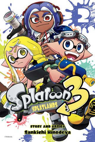 Splatoon 3: Splatlands, Vol. 2 — manga cover
