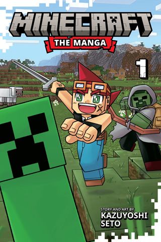 Minecraft The Manga 1 — manga cover