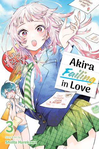 Akira Failing in Love, Vol. 3 — manga cover