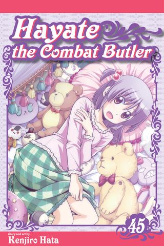 Hayate the Combat Butler, Vol. 45 — manga cover