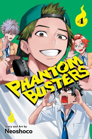 Phantom Busters, Vol. 4 — manga cover