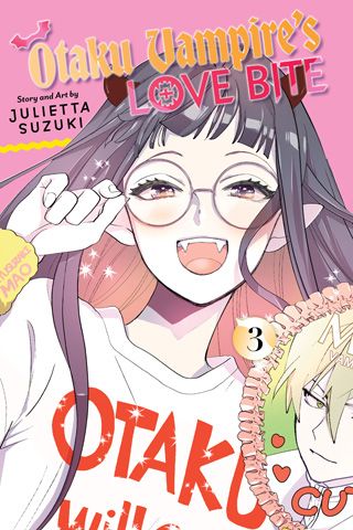 Otaku Vampire's Love Bite, Vol. 3 — manga cover