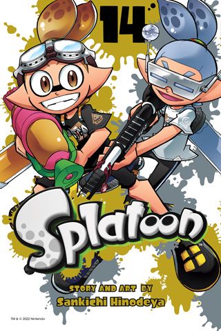Splatoon, Vol. 14 — manga cover