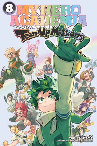 My Hero Academia: Team-Up Missions, Vol. 8 — manga cover